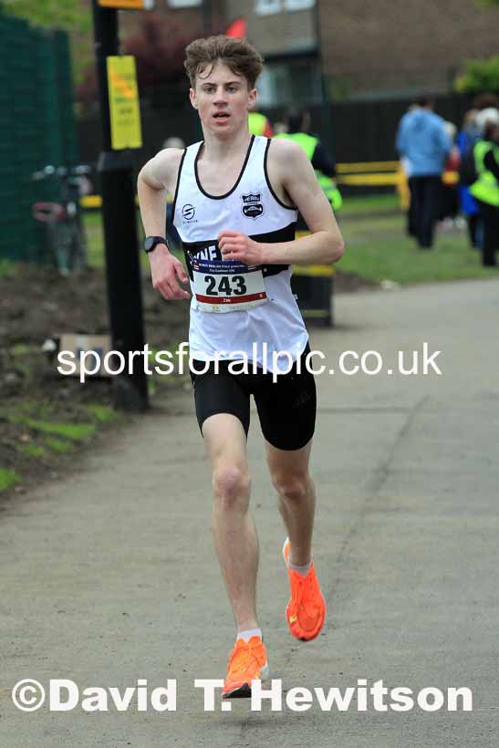 The 2023 Clive Cookson 10k Road Race (organised by NSP), Wed. May 17th. Photo: David T. Hewitson/Sports for All Pics